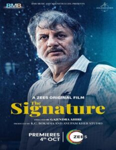 The Signature (2024) Hindi ORG Movie HDRip | 1080p | 720p | 480p | ESubs | Moviesflix